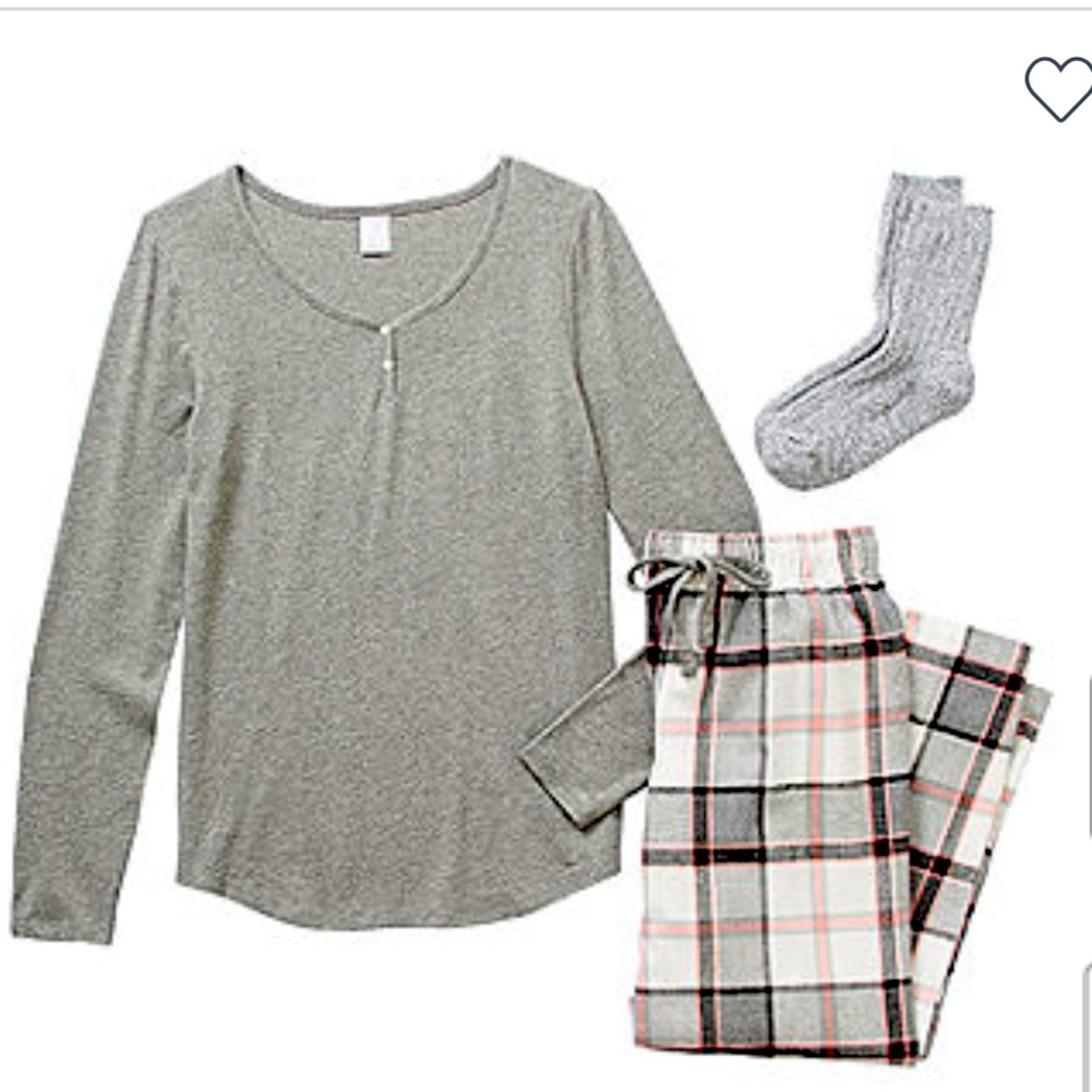 Liz Claiborne 3 Piece Pajama Set